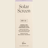 GEM Solar Screen SPF50+ Hydrating Face Sunscreen Lotion 50ml