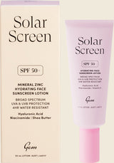 GEM Solar Screen SPF50+ Hydrating Face Sunscreen Lotion 50ml