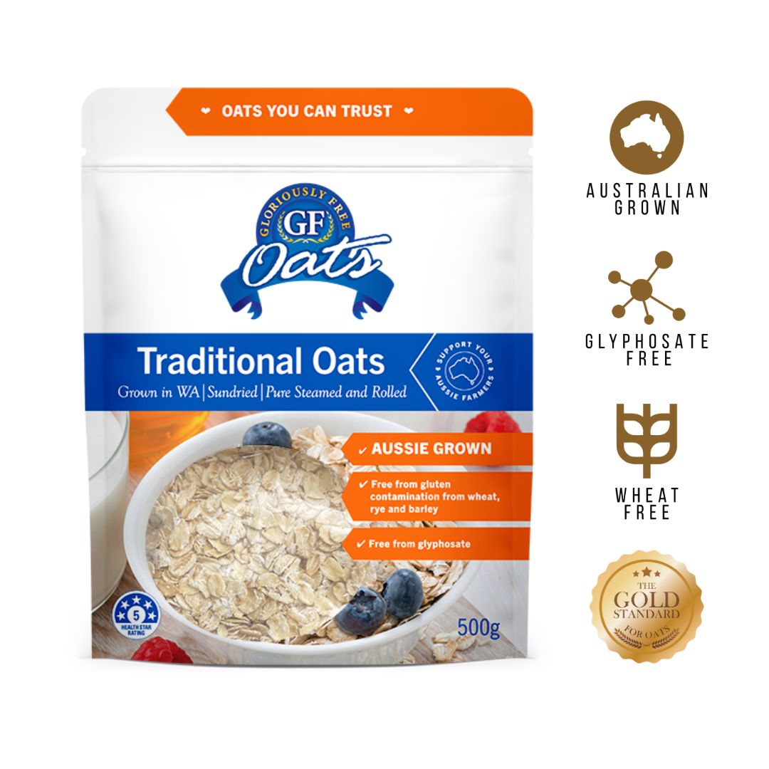 Gloriously Free Traditional Oats 500g front