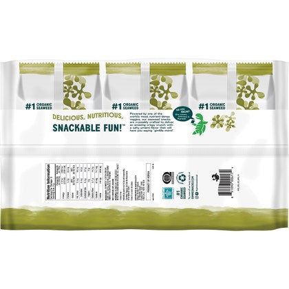Gimme Roasted Seaweed Snacks Olive Oil 6x5g
