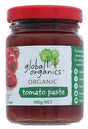 Global Organics Organic Tomato Paste Gluten Free 100g Front