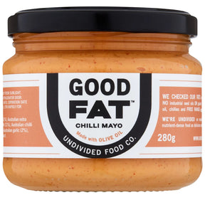 Undivided Food Co Good Fat Chilli Mayo 6x280g front