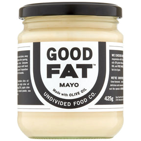 Undivided Food Co Good Fat Jumbo Mayo 8x425g front