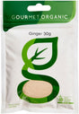 Gourmet Organic Ginger Ground 30g Sachet  Front