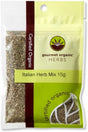 Gourmet Organic Italian Herb Mix 15g  Sachet Front
