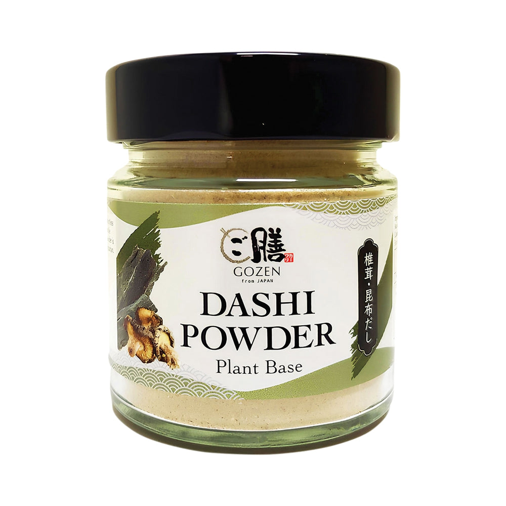 Gozen Dashi Powder Plant Base 60g Jar Front