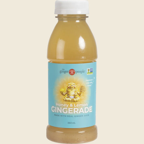 The Ginger People Gingerade Honey & Lemon 360ml Front