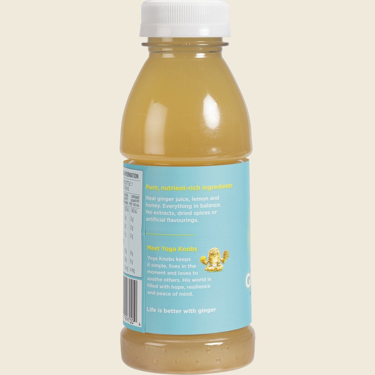 The Ginger People Gingerade Honey & Lemon 360ml Left Side