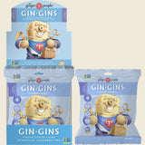 The Ginger People Gin Gins Ginger Candy Bag Super Strength 12 x 60g Combo