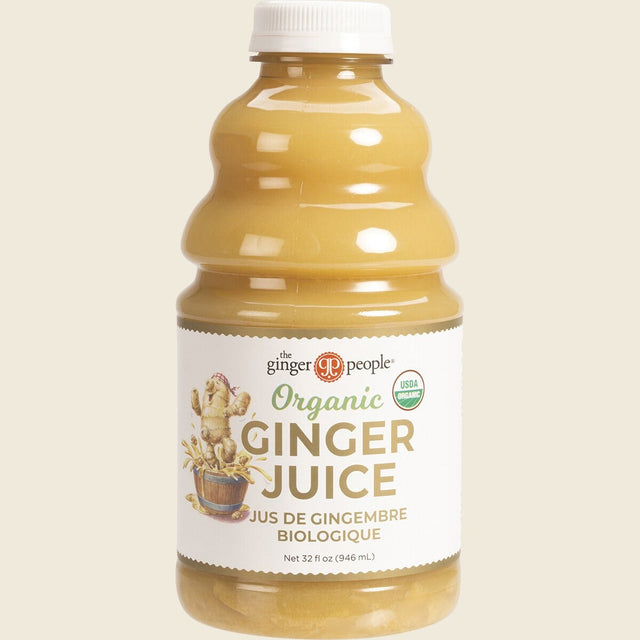 The Ginger People Ginger Juice Organic 946ml Front