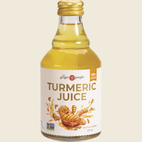 The Ginger People Turmeric Juice 99% 6 x 237ml Front