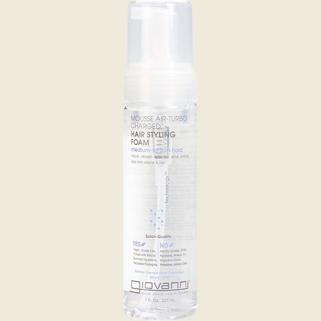 Giovanni Hair Mousse Styling Foam 207ml – front product image