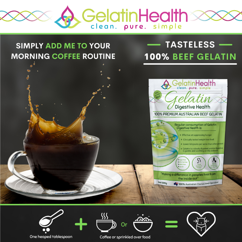 Gelatin Health Gelatin Powder Digestive Health - Food Grade 1kg