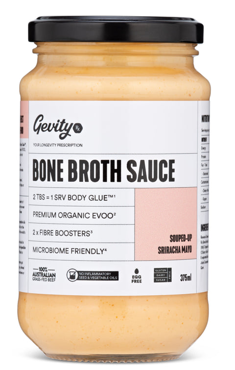 Gevity Rx Bone Broth Sriracha Mayo 375ml