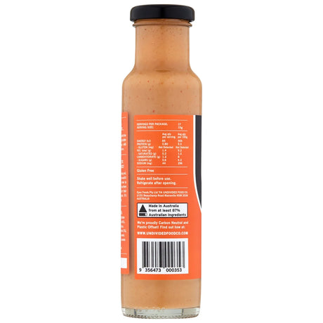 Undivided Food Co Good Sauce Satay 12x260g back