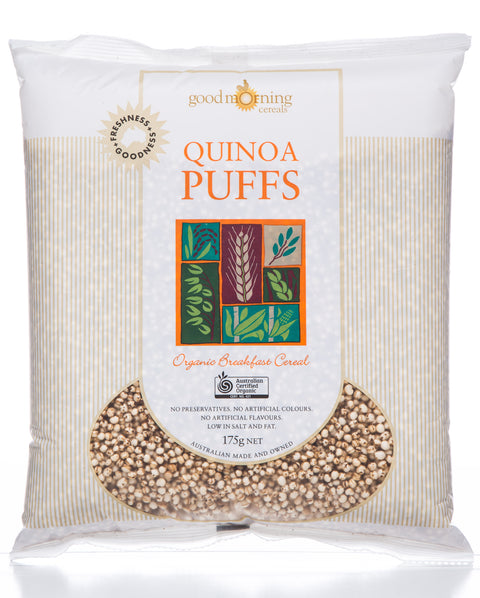Good Morning Cereals Organic Quiona Puffs 175g x6