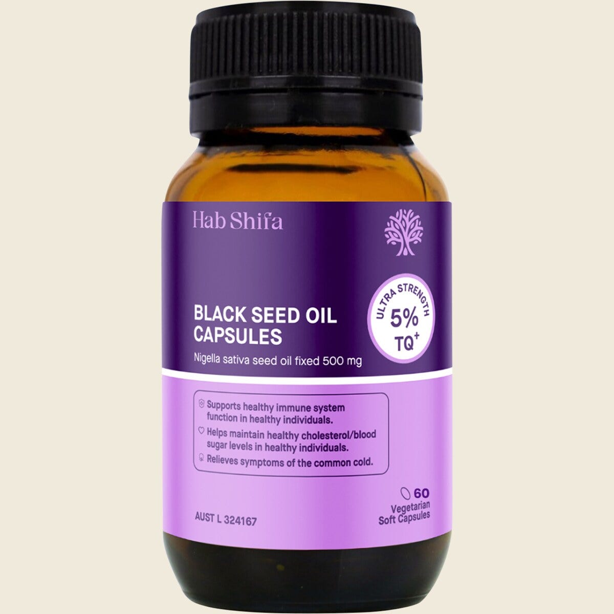 Hab Shifa Black Seed Oil 60 Vege Caps