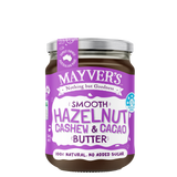 Mayver's Hazelnut Cacao & Cashew Butter 240g x 6