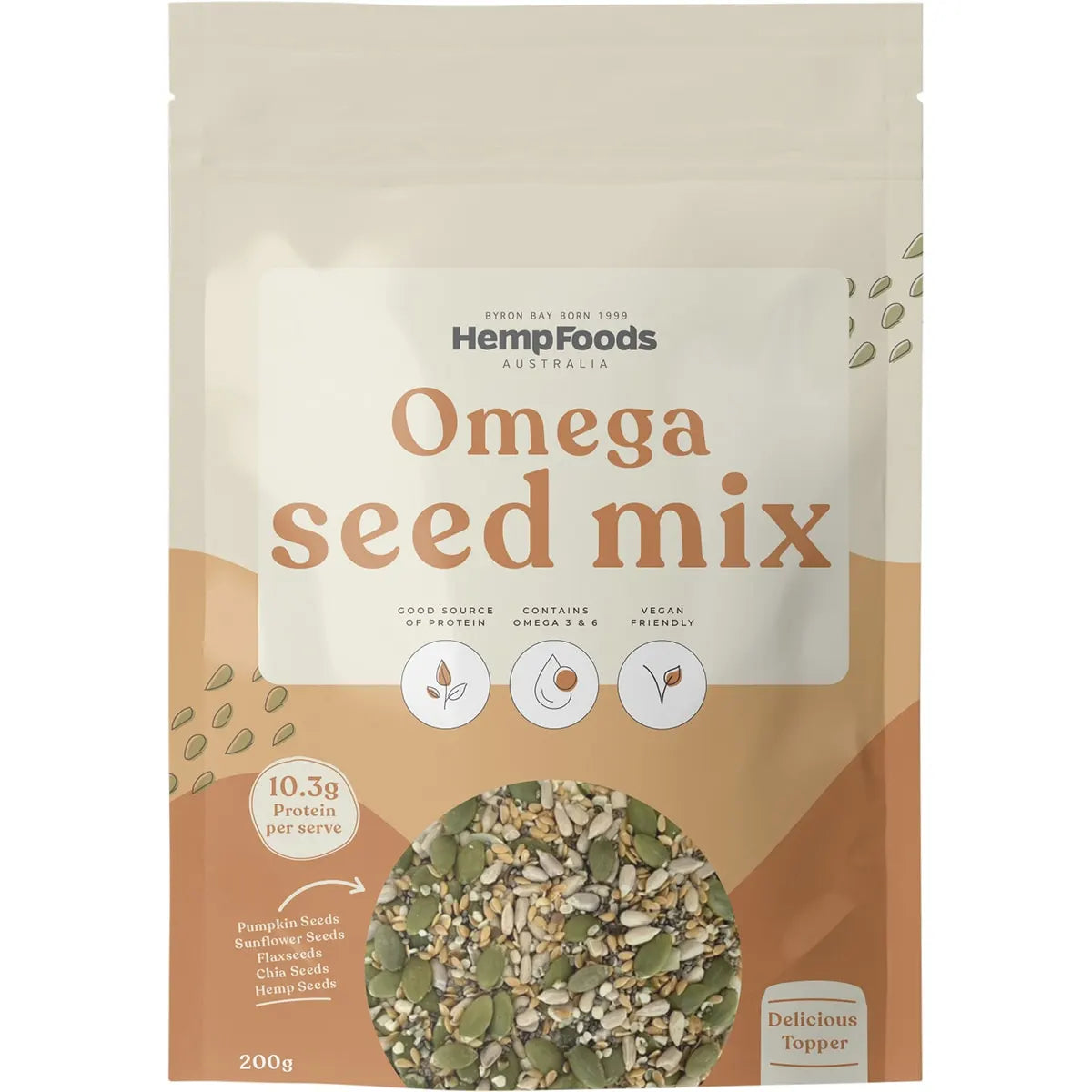 Hemp Foods Australia Omega Seed Mix 200g x 5