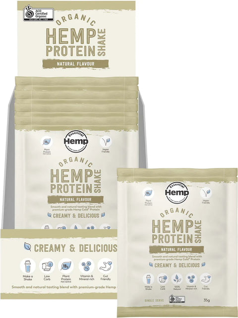Hemp Foods Australia Organic Hemp Protein Natural 7x35g