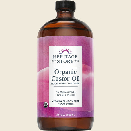 Heritage Store Organic Castor Oil