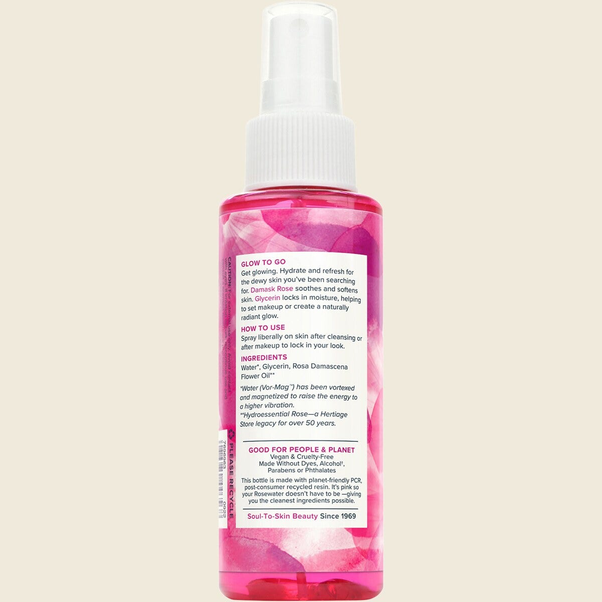 Heritage Store Rosewater & Glycerin Hydrating Facial Mist