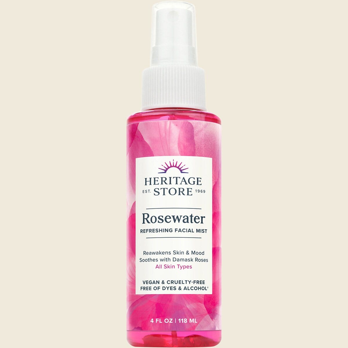 Heritage Store Rosewater Refreshing Facial Mist