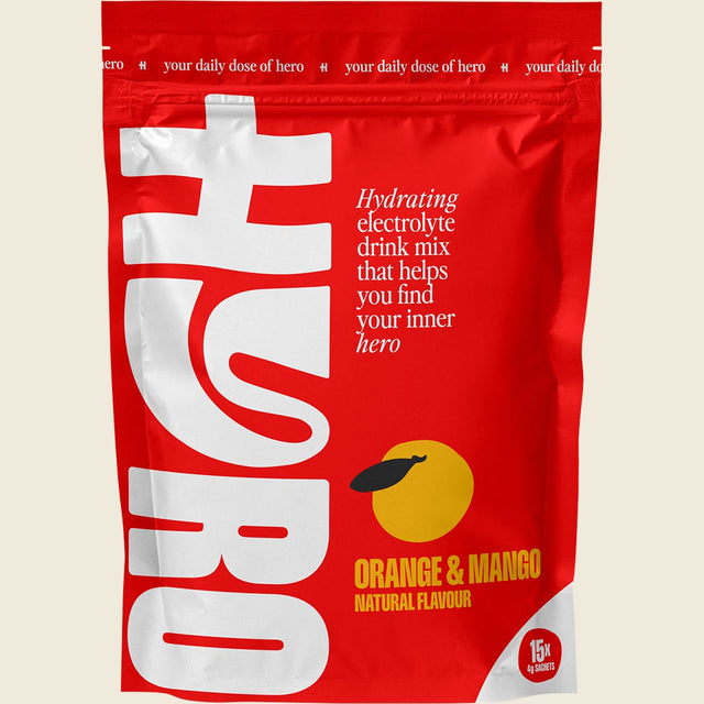 Hyro Electrolyte Sachets Orange Mango Hasta 4g 15-pack Front