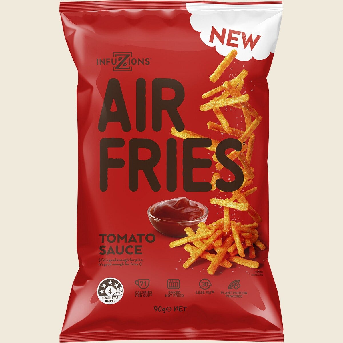 Infuzions Air Fries Tomato Sauce 90g