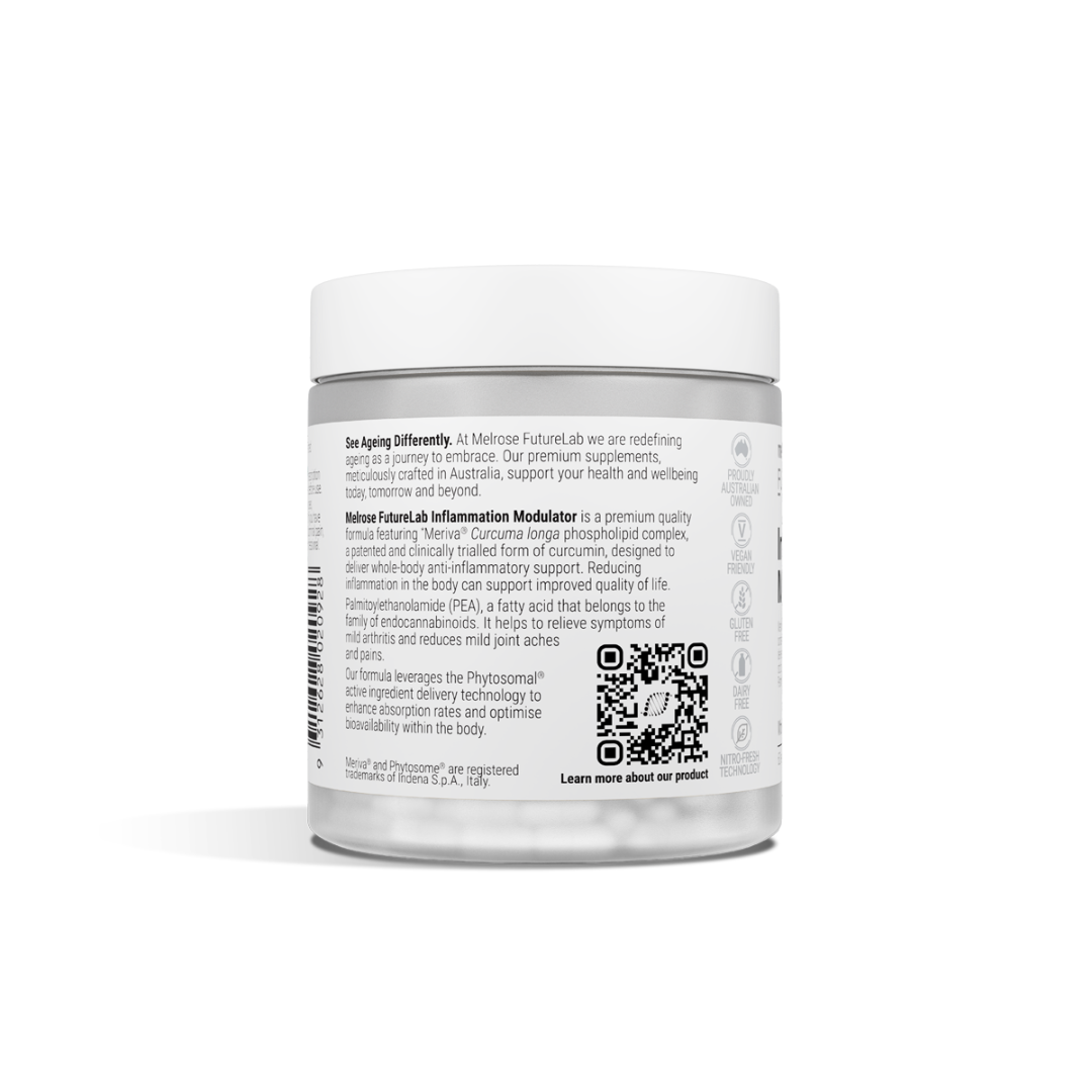 Melrose FutureLab Inflammation Modulator 60vc Side