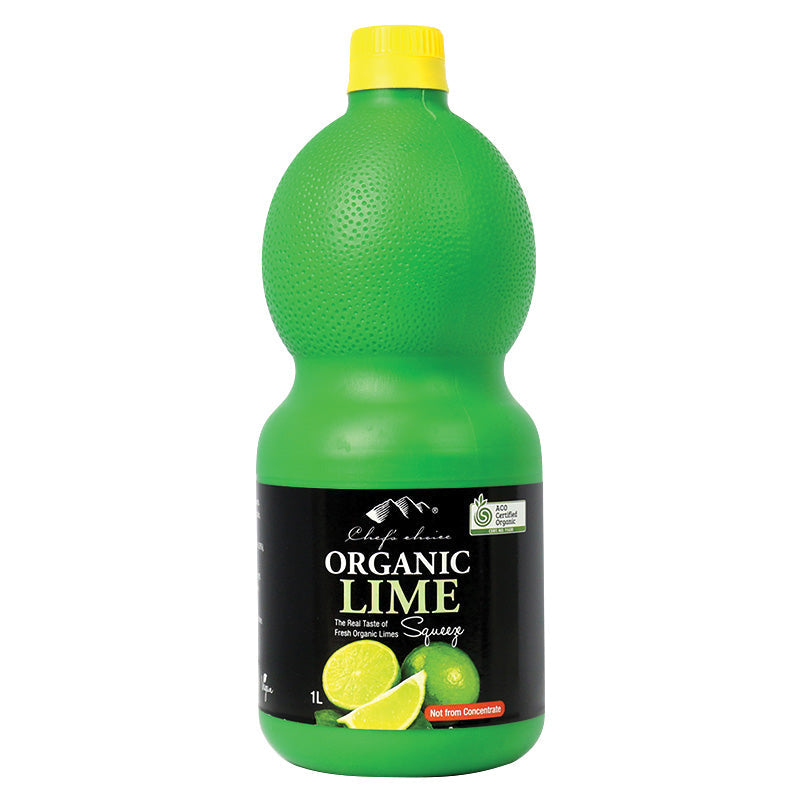 Chef's Choice Certified Organic Lime Squeeze 1L