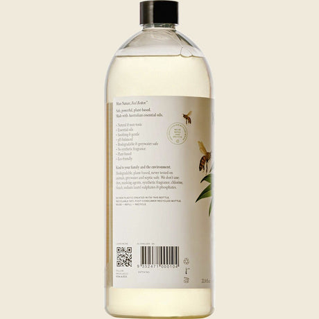 Koala Eco Hand Wash Lemon Scented Eucalyptus & Rosemary 1L Back