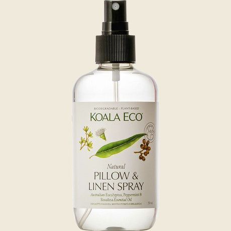 Koala Eco Pillow & Linen Spray Eucalyptus Peppermint & Rosalina 250ml Front