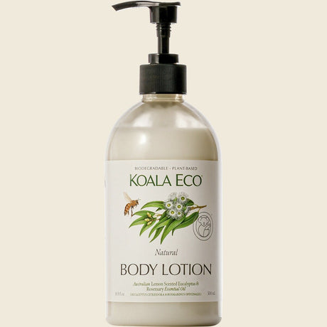 Koala Eco Hand & Body Lotion Lemon Scented Eucalyptus & Rosemary 500ml Front
