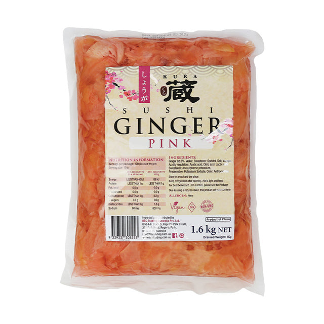 Kura Sushi Ginger Pink 1.6kg