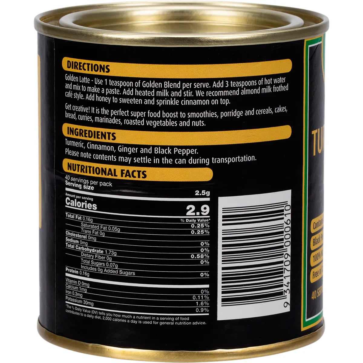 Kintra Foods Turmeric Golden Blend  100g