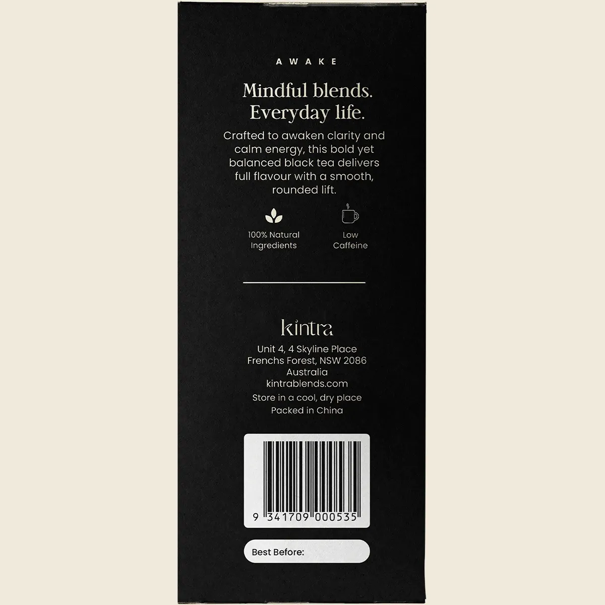 Kintra Foods Formosan Black Tea Loose Leaf 250g