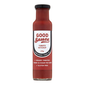 Undivided Food Co Good Sauce Tomato Ketchup 12x270g front