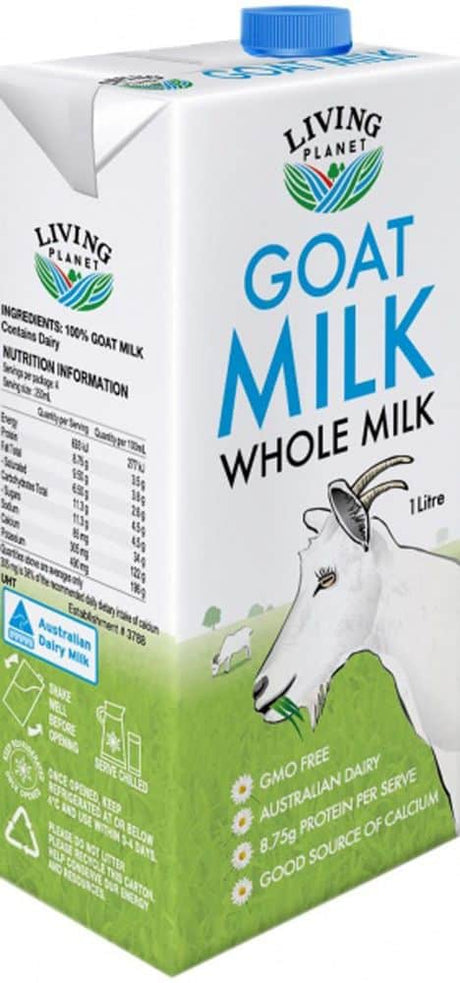 Living Planet Goats Milk 1L Front