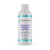 Micronutrition Liposomal Quercetin & Zinc 200ml Front