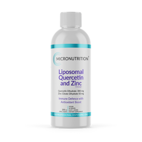 Micronutrition Liposomal Quercetin & Zinc 200ml Front