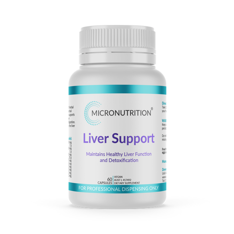 Micronutrition Liver Support 60 Vege Caps Front