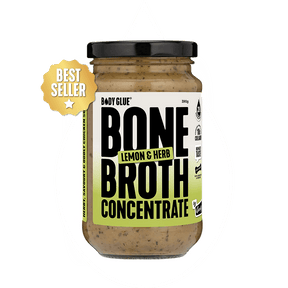 Gevity Rx Lemon & Herb Bone Broth Concentrate 390g front packaging