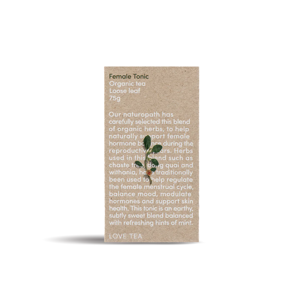 Love Tea Organic Female Tonic Tea Loose Leaf 75g