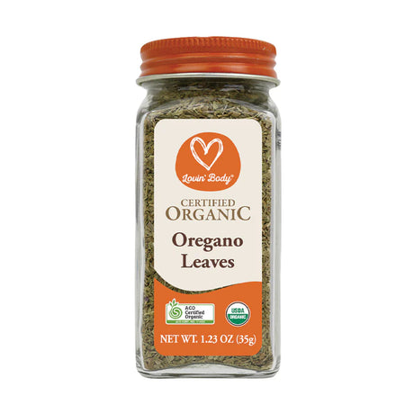 Lovin Body Organic Herb & Spice Essentials Bundle | 16 Pantry Staples