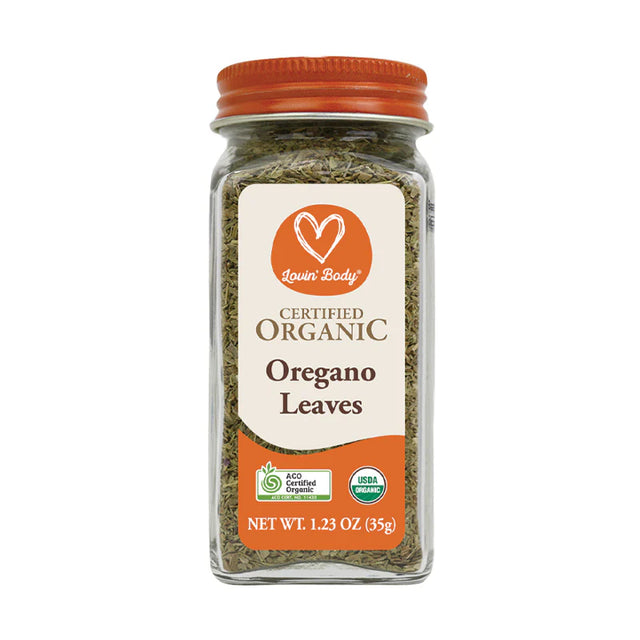 Lovin Body Certified Organic Herb & Spice Essentials Bundle | 16 Pantry Staples