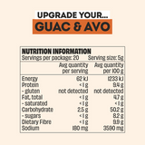 Mingle Guac & Avo All Natural Seasoning 100g Nutritional Information