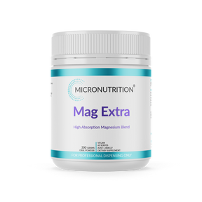 Micronutrition Mag Extra Powder 300g Front