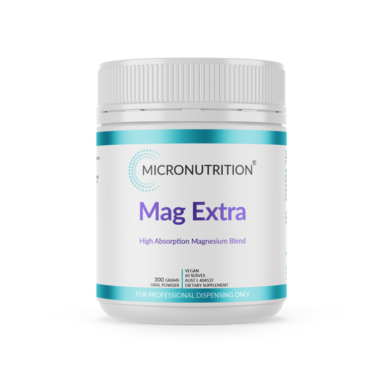 Micronutrition Mag Extra Powder 300g Front