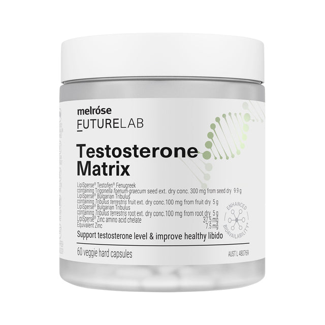 Melrose FutureLab Testosterone Matrix 60vc Front